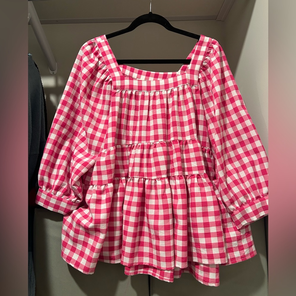 Pink Gangnam top